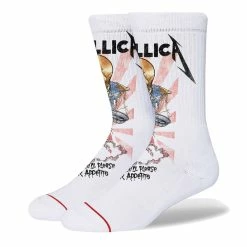 Socks Metallica - AJFA Pushead White