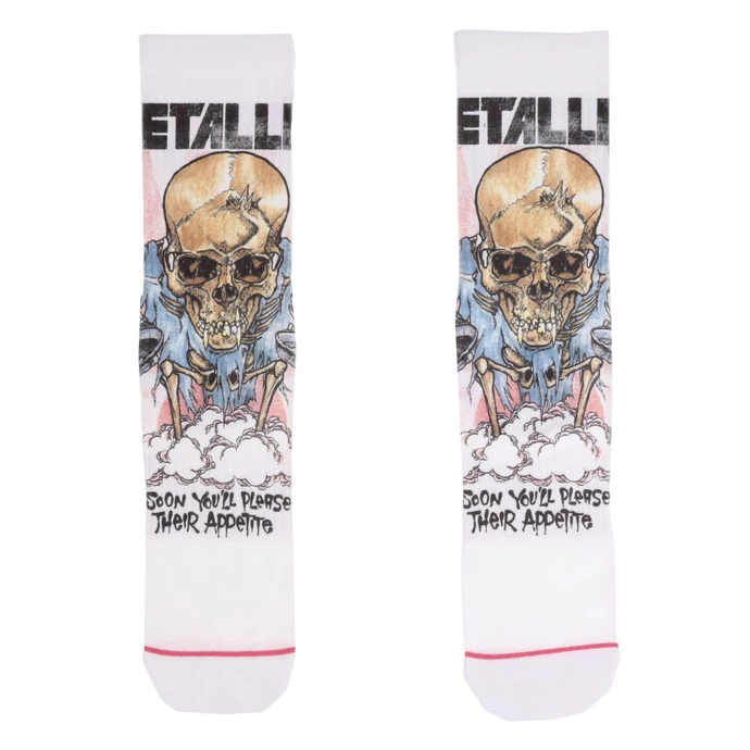 Socks Metallica - AJFA Pushead White 6 Socks Metallica - AJFA Pushead White - Image 4