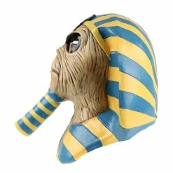 Mask Iron Maiden - Powerslave Pharaoh -Costume Spooky 101319 maska 003