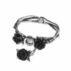 Bracelet ALCHEMY GOTHIC - Wild Black Rose -Costume Spooky 108896 d
