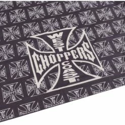 Neck Warmer WEST COAST CHOPPERS - CROSS - BLACK -Costume Spooky 117594 IMG 2372