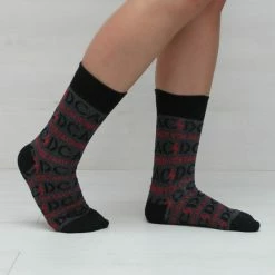 Socks (3 Pairs) AC/DC 13 Socks (3 Pairs) AC/DC -Costume Spooky 120269 0012dw