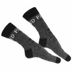 Socks Pink Floyd - Later Years Symbols - CHARCOAL - ROCK OFF