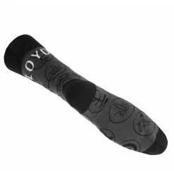 Socks Pink Floyd - Later Years Symbols - CHARCOAL - ROCK OFF -Costume Spooky 128514 wa004