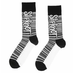 Socks Slipknot - Barcode - BLACK - ROCK OFF 10 Socks Slipknot - Barcode - BLACK - ROCK OFF -Costume Spooky 128521 as 008