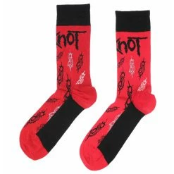 Socks Slipknot - Tribal - RED - ROCK OFF -Costume Spooky 128522 wa025