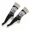 Socks Queen - Crest & Logo - BLACK - ROCK OFF