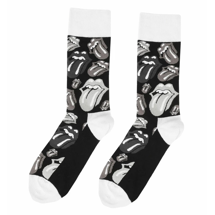 Socks Rolling Stones - Classic Tongues - BLACK - ROCK OFF 6 Socks Rolling Stones - Classic Tongues - BLACK - ROCK OFF - Image 4