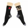 Socks Godfather - Logo Gold - Black - ROCK OFF -Costume Spooky 130212 aw005