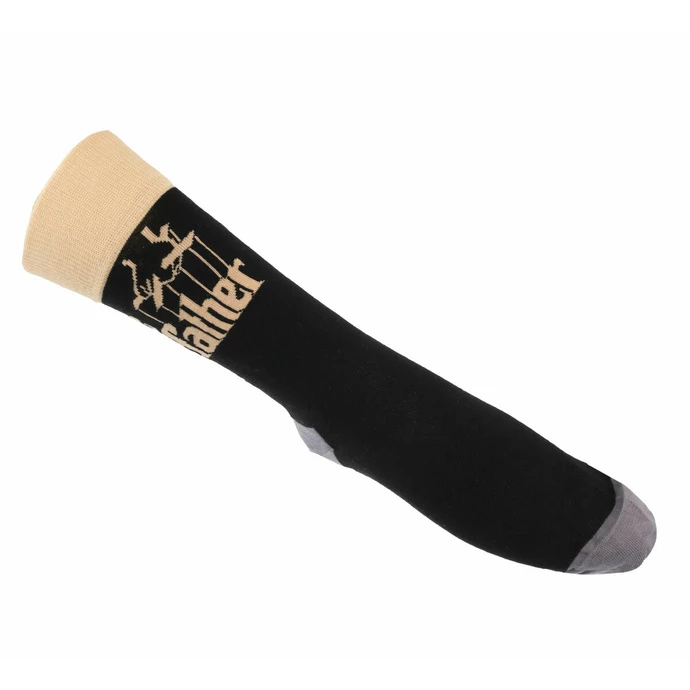 Socks Godfather - Logo Gold - Black - ROCK OFF 4 Socks Godfather - Logo Gold - Black - ROCK OFF - Image 2
