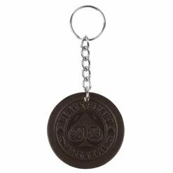 Keychain (pendant) BLACK HEART - ACE OF SPADES