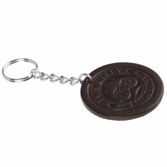 Keychain (pendant) BLACK HEART - ACE OF SPADES 4 Keychain (pendant) BLACK HEART - ACE OF SPADES - Image 2