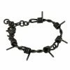 Bracelet ETNOX - Barbed Wire - Black -Costume Spooky 5buiur7p