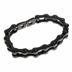 Bracelet ETNOX - Black Bike Chain 9 Bracelet ETNOX - Black Bike Chain -Costume Spooky 95419 4