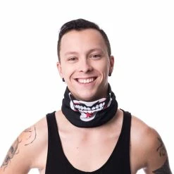 Kerchief POIZEN INDUSTRIES - SM3 SNOOD - WHITE 7 Kerchief POIZEN INDUSTRIES - SM3 SNOOD - WHITE -Costume Spooky 96761 96761 1