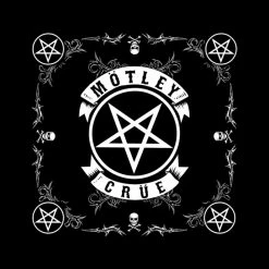 Kerchief/ Bandana Mötley Crüe - Pentagram - RAZAMATAZ