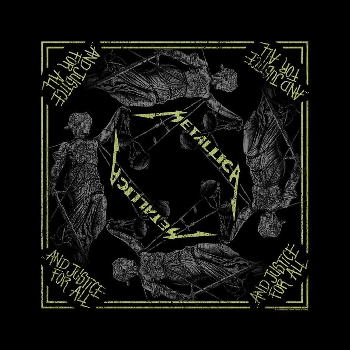 Scarf METALLICA - AND JUSTICE FOR ALL - RAZAMATAZ 3 Scarf METALLICA - AND JUSTICE FOR ALL - RAZAMATAZ