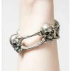 Bracelet KILLSTAR - Curse He AT - Silver -Costume Spooky CURSE ON U BRACELET W C