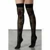 Thigh High KILLSTAR - Gerta Mesh - Black -Costume Spooky GERTA MESH STOCKINGS W B