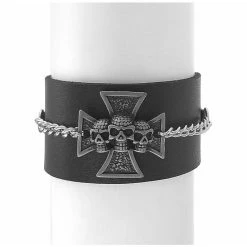 Bracelet Skull Cross 7 Bracelet Skull Cross -Costume Spooky LSF1 110 a