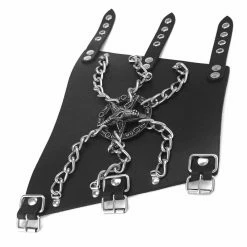 Bracelet Big Baphomet Cult -Costume Spooky LSF1 113 b