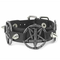 Bracelet Triple Pentagram Cross