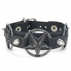 Bracelet Triple Baphomet Cult