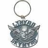 Key Ring - Pendant Lynyrd Skynyrd (Biker Patch Logo) - ROCK OFF
