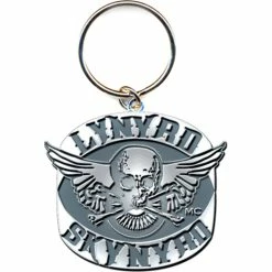 Key Ring - Pendant Lynyrd Skynyrd (Biker Patch Logo) - ROCK OFF