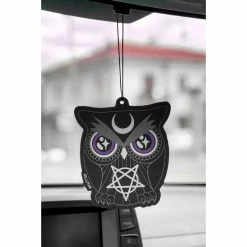 Car Fragrance KILLSTAR - Owl - Black -Costume Spooky OWL AIR FRESHENER B