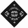 Bandana Scarf AC / DC - High Voltage - RAZAMATAZ -Costume Spooky aae036