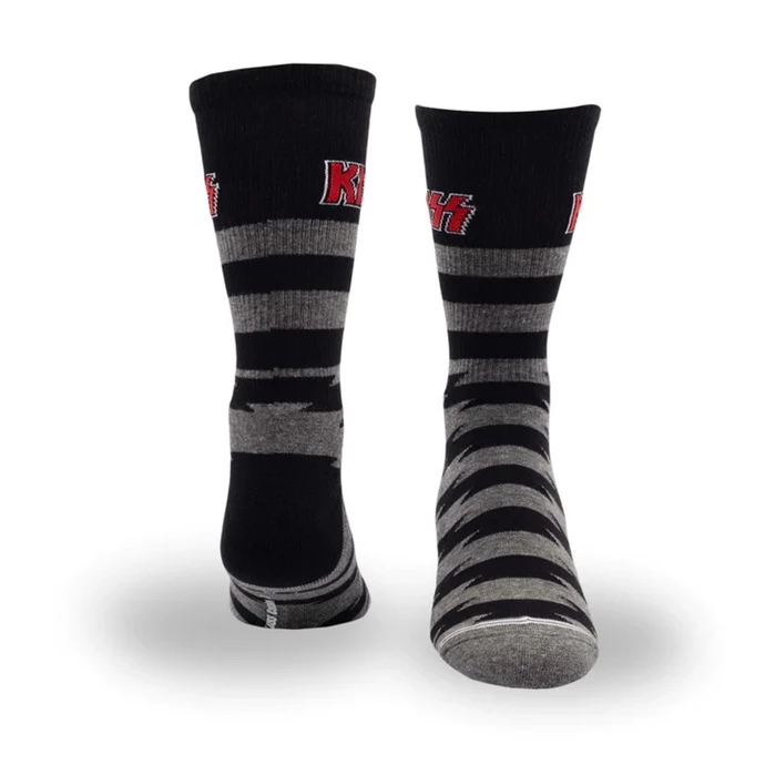 Socks PERRI'S SOCK - KISS - STRIPE - HARCOAL MIX 4 Socks PERRI'S SOCK - KISS - STRIPE - HARCOAL MIX - Image 2