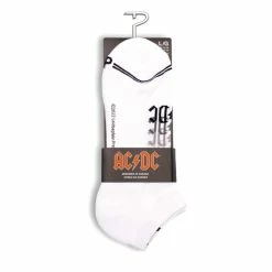 Socks PERRI'S SOCK - AC/DC - DROP SHADOW LINER - WHITE -Costume Spooky ase8r65d