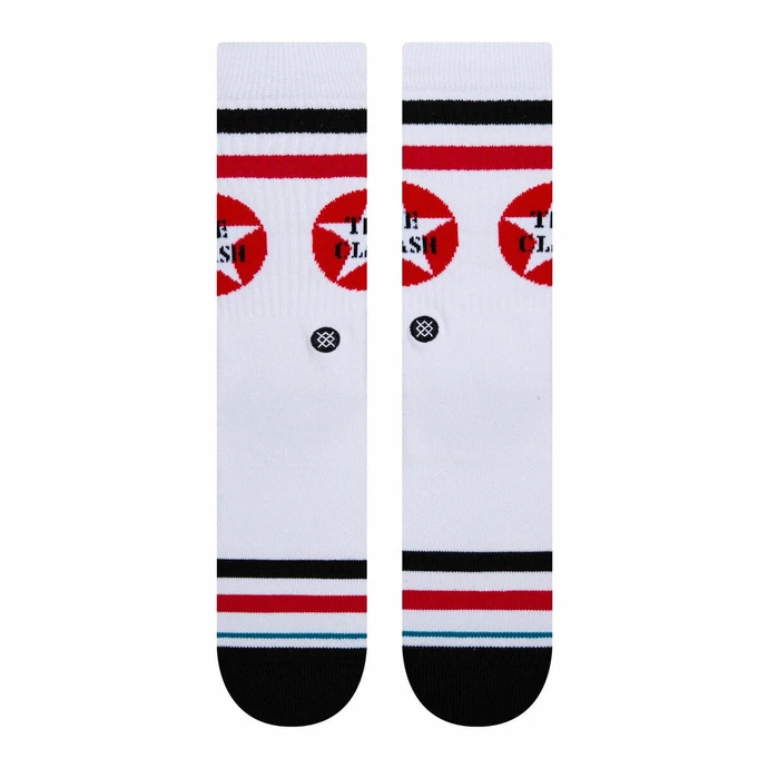 Socks THE CLASH - CLAMPDOWN - White - STANCE 4 Socks THE CLASH - CLAMPDOWN - White - STANCE - Image 2
