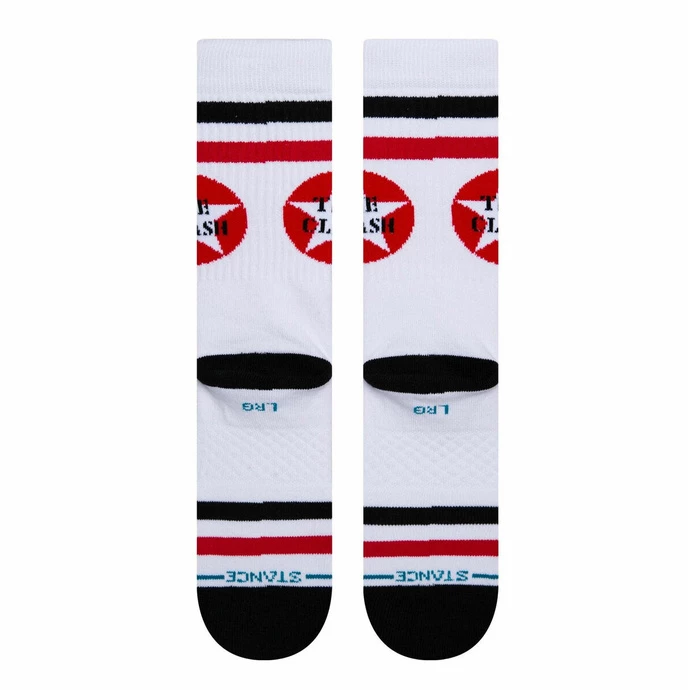 Socks THE CLASH - CLAMPDOWN - White - STANCE 5 Socks THE CLASH - CLAMPDOWN - White - STANCE - Image 3