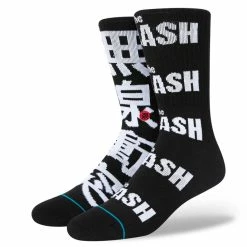 Socks THE CLASH - RADIO CLASH - Black - STANCE