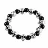 Bracelet KILLSTAR - Dark Lodge - Silver 2 Bracelet KILLSTAR - Dark Lodge - Silver -Costume Spooky dark lodge bracelet front000
