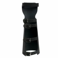 Bracelet GAUNTLET PLAIN LEATHER -Costume Spooky dlouhe naramky028