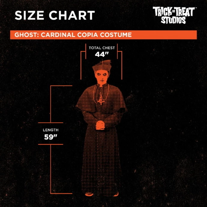 Costume Ghost - Cardinal Copia 4 Costume Ghost - Cardinal Copia - Image 2