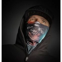 Neck Warmer (scarf) HYRAW - SLASHED -Costume Spooky hyraw bandana tube slashed 8