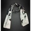 Scarf HYRAW - BUTTERFLIES -Costume Spooky hyraw foulard butterflies 1