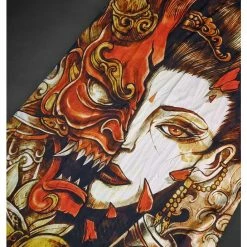 Scarf HYRAW - ONI 8 Scarf HYRAW - ONI -Costume Spooky hyraw foulard oni 3