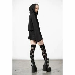 Knee Highs KILLSTAR - Laceration - Black -Costume Spooky laceration 7aygx