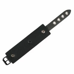 Bracelet Baphomet - Black - Crystal Blue -Costume Spooky naram 035