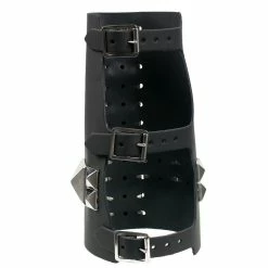 Bracelet 11 Row With Large Silver Pyramid Cross -Costume Spooky naramek 2024