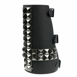 Bracelet 11 ROW WITH BLACK PYRAMID -Costume Spooky naramek 2050