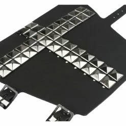 Bracelet 11 ROW WITH BLACK PYRAMID -Costume Spooky naramek 2052