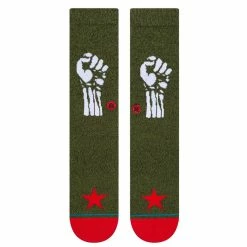 Socks Rage Against The Machine - RENEGADES - ARMY GREEN - STANCE -Costume Spooky p3j0iyql
