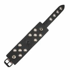 Bracelet Baphomet - Brown - Crystal Red -Costume Spooky s nyty 020