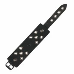 Bracelet Baphomet - Black - Crystal Blue -Costume Spooky s nyty 025